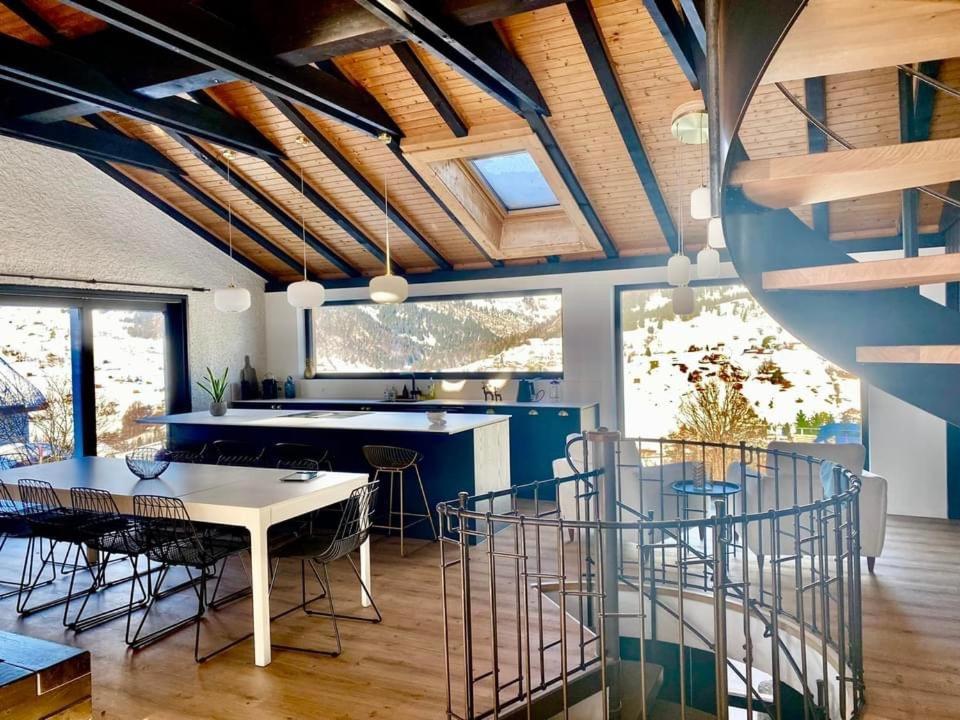 Beautiful Chalet On The Piste In Swiss Alps Alt St. Johann Extérieur photo